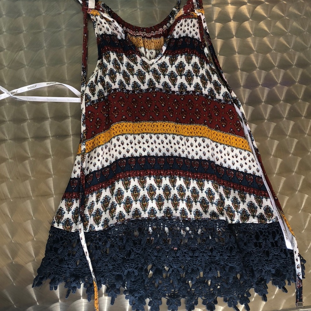 papaya tank top